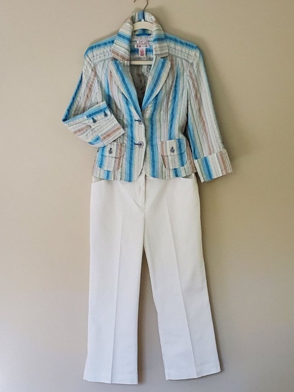 NWOT NINE & CO. WEEKEND BY NINE WEST Stretch Blazer Women. Size 8